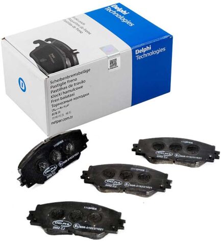 Toyota Auris E15 (06-12) 1.6 97-91 kw 2006-2012 Delphi Ön Balata NETPAR24336 (1ZR)