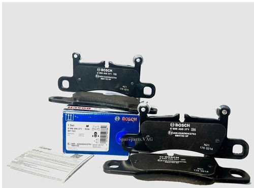 Porsche Cayenne 4.8S 2010-2014 Bosch Arka Balata NETPAR25143