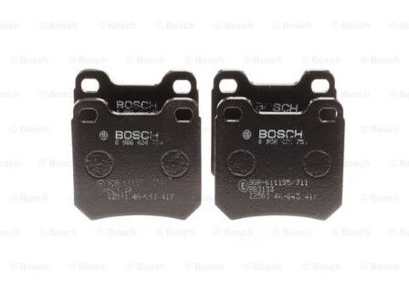 Opel Vectra B 2.0 1995-2002 Bosch Arka Balata 21051 NETPAR2125 (X20XEV)