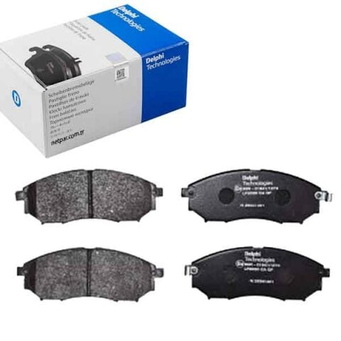 Nissan Navara 2.5dCi 140-128-126-120-106 kw 2005-2014 Delphi Ön Balata NETPAR23698 (YD25)