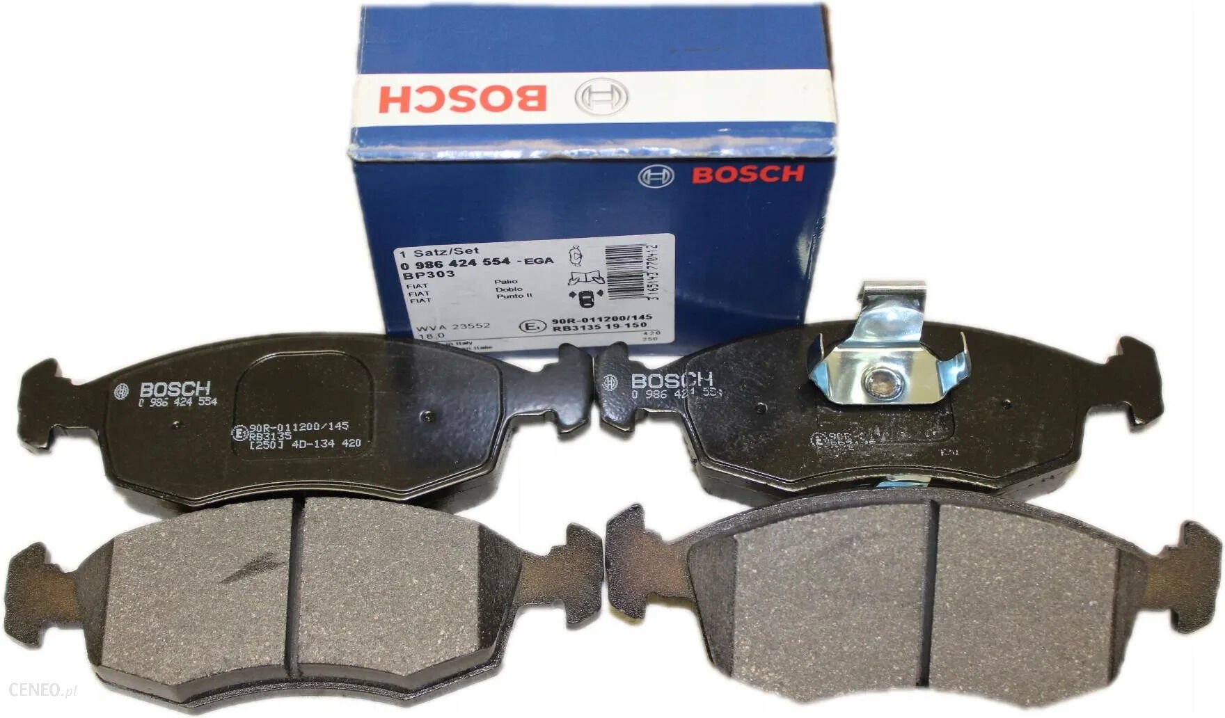 Fiat Doblo 1.2 2000-2005 Bosch Ön Balata 23552 NETPAR2541