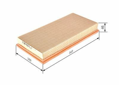 Mitsubishi Carisma 1.8GDI 1997-2003 Bosch Hava Filtresi S3276