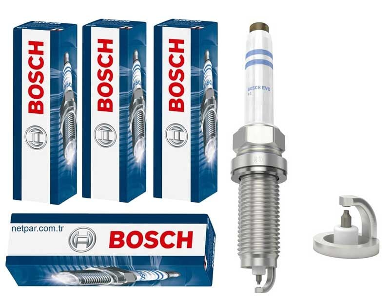 Nissan Qashqai 1.3 2018-2026 Bosch İridyum EVO Buji VA6SIP80 4 Adet (HR13)