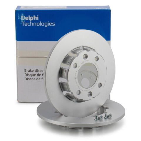 Peugeot 2008 1.2 96-81-74-60 kw 2013-2020 Delphi Arka Disk 249mm NETPAR120C 2 Adet (HMZ-HNK-HNS-HNY-