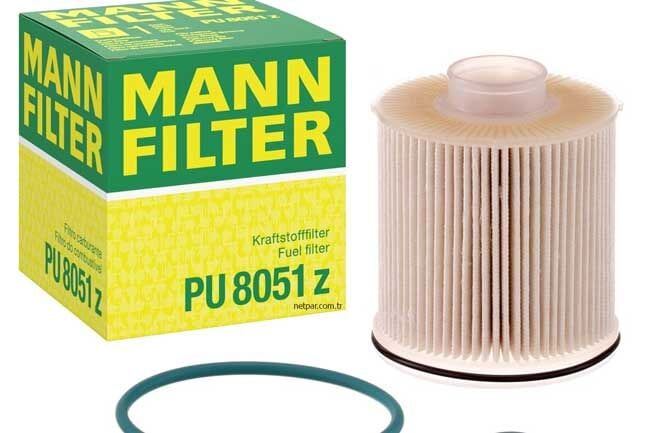 Renault Clio 5 1.5dCi 2020-2021 MANN Mazot Filtresi