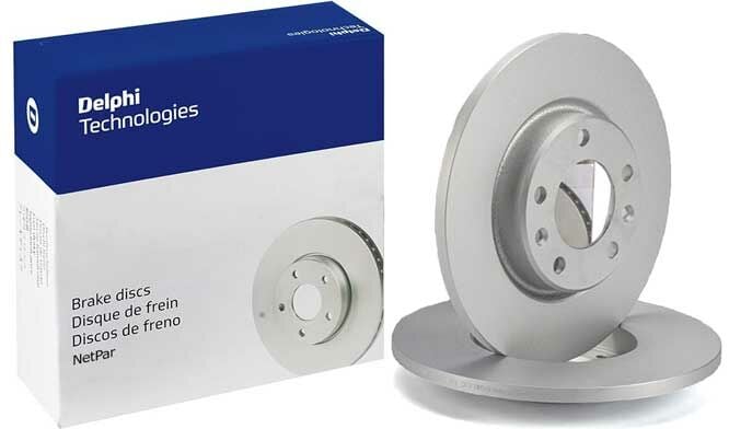 Peugeot 3008 1.6 2016-2019 Delphi Arka Disk 268mm 2 Adet