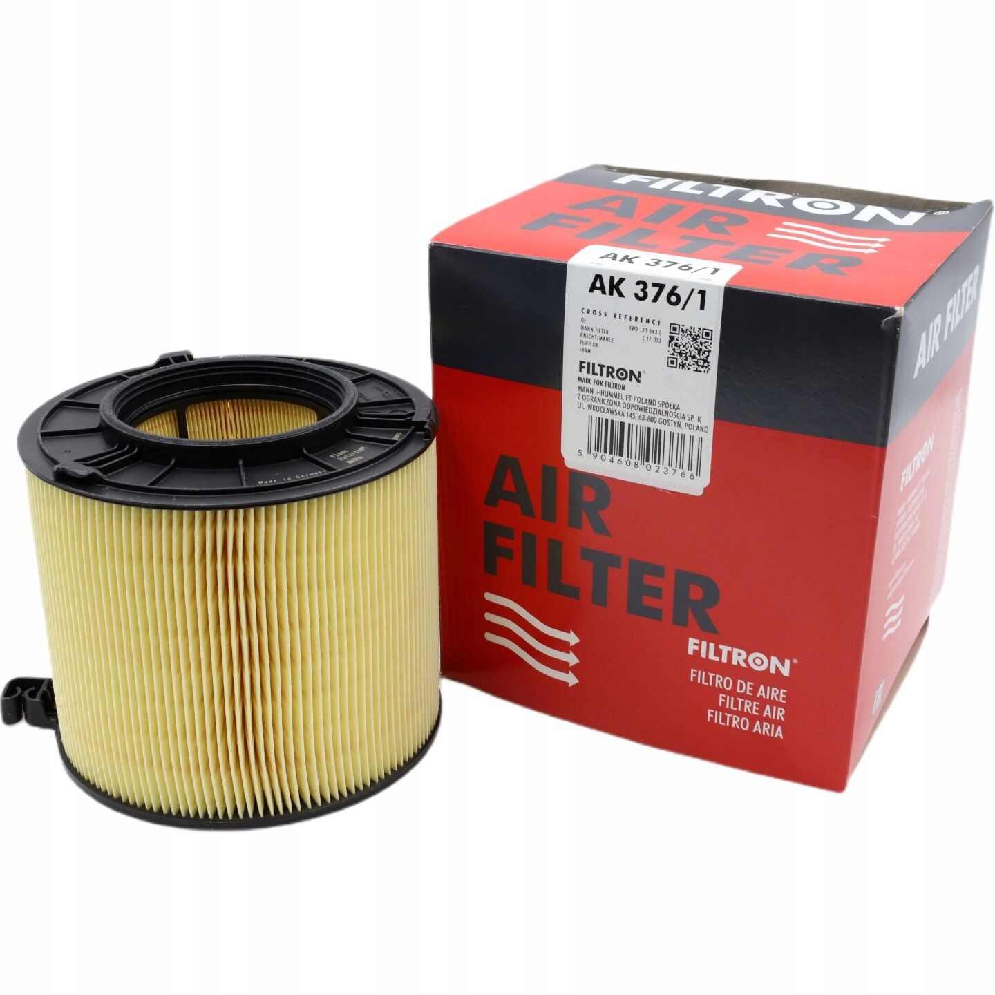 Audi A5 1.4TFSI 110 kw 2017-2019 FILTRON Hava Filtresi NETPAR3761 (CVN-NET-NETPAR)