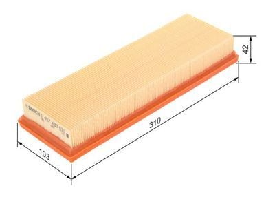 Audi Q7 4.2TDI 2010-2015 Bosch Hava Filtresi S9190