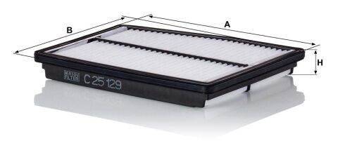 Hyundai Santa Fe 1.6T-GDI Hybrid 2020-2026 MANN Hava Filtresi NETPAR5129