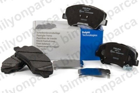 Hyundai Accent Blue 1.6CRDi 2011-2019 Delphi Ön Balata NETPAR25350