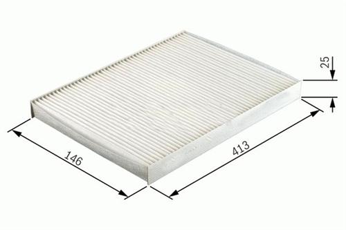 Opel Vectra B 2.0DTI 1997-2003 Sardes Polen Filtresi