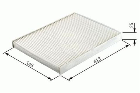 Opel Vectra B 2.0DTI 1997-2003 Sardes Polen Filtresi