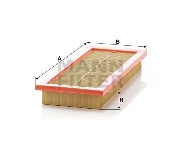 Fiat Fiorino 1.4 2007-2016 MANN Hava Filtresi NETPAR3495