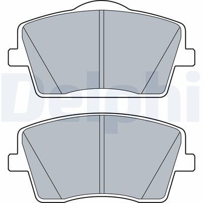 Volvo XC40 1.5 T2 2019-2024 Delphi Ön Balata NETPAR26127