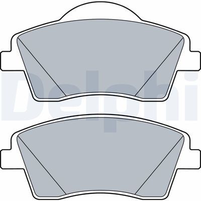 Volvo XC40 1.5 T2 2019-2024 Delphi Ön Balata NETPAR22998