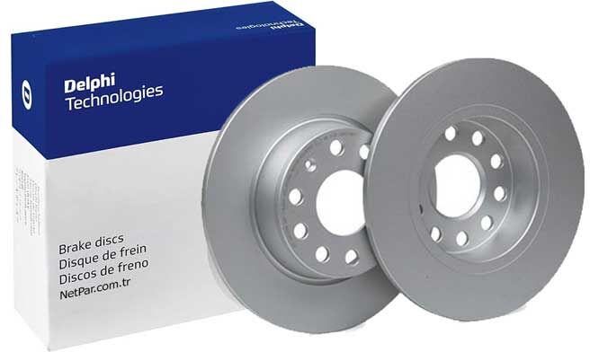 Volkswagen T-Roc 1.5TSI 110 kw 2017-2022 Delphi Arka Disk 272mm NETPAR089C 2 Adet (DAD-DPC-DXD)