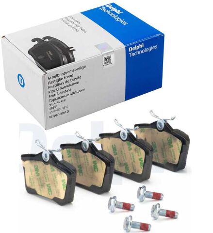 Citroen Berlingo 1.6HDi 2008-2018 Delphi Arka Balata NETPAR24765 (9HF-9HJ-9HK-9HL-9HN-9HP-9HR-9HS-9HT-9HX-9HZ-BHW)