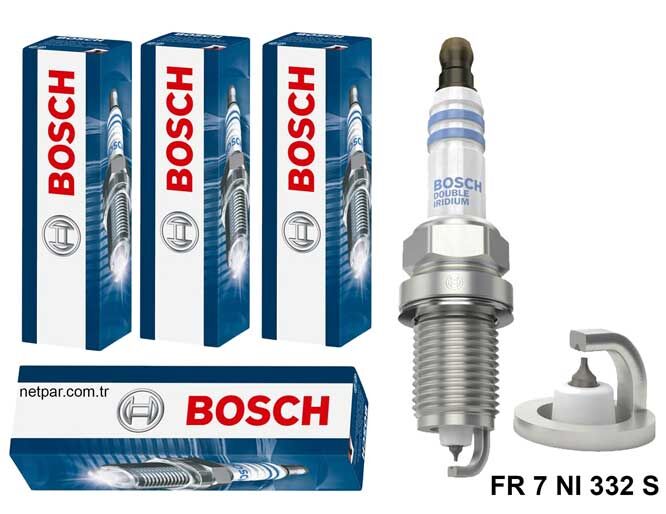 Nissan Primera 1.6 2001-2010 Bosch İridyum LPG Bujisi FR7NI332S 4 Adet (QG16)