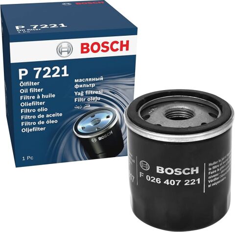 Toyota Yaris P21 1.0 2021-2023 Bosch Yağ Filtresi (1KR)