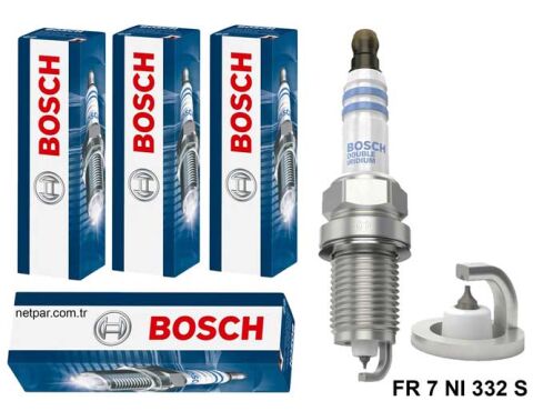 Peugeot 107 1.0 2005-2014 Bosch İridyum LPG Bujisi FR7NI332S 3 Adet (CFA-CFB)