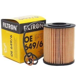 BMW 5 E60 520i 2.0 2007-2010 FILTRON Yağ Filtresi OE649/6