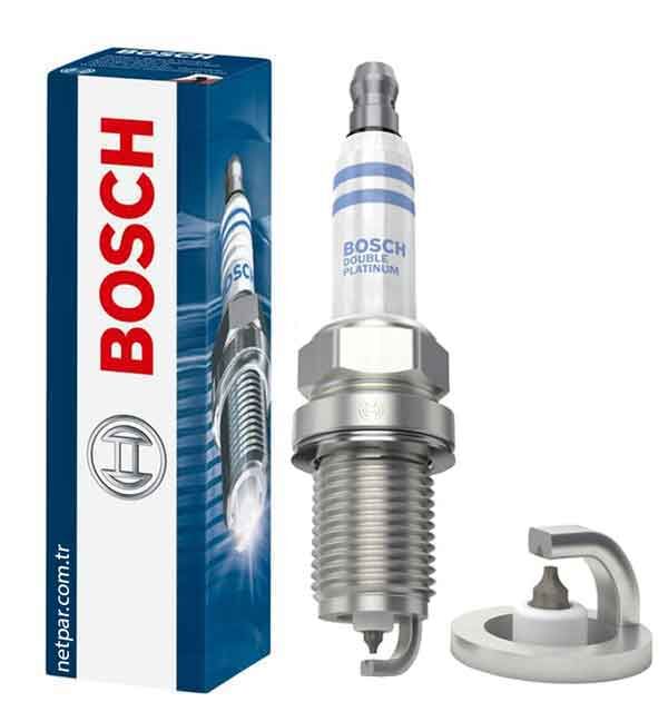 Volkswagen Tiguan 2.0TSI 2008-2017 Bosch Çift Platin Buji NETPAR5576 4 Adet (CAW-CCT-CCZ)