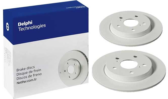 Toyota Corolla 1.5VVTi 92 kw 2021-2026 Delphi Arka Disk 270mm NETPAR129C 2 Adet (M15A)