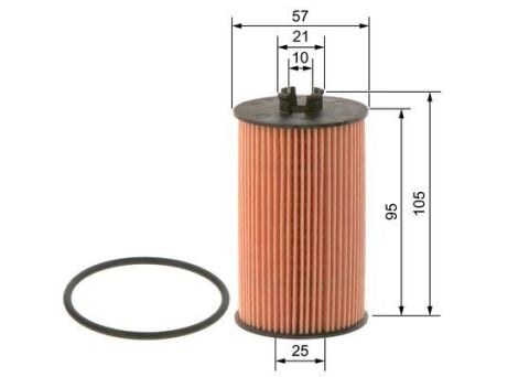 Opel Mokka 1.4 2016-2020 Bosch 3'lü Filtre Seti