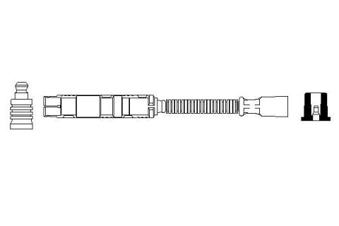 Mercedes E Serisi (211) E240 2.6 2002-2005 Bosch Buji Kablosu NETPAR2950