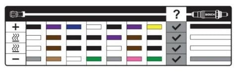 Seat Cordoba 1.4 2002-2009 Bosch Oksijen Sensörü Universal Tip LS602