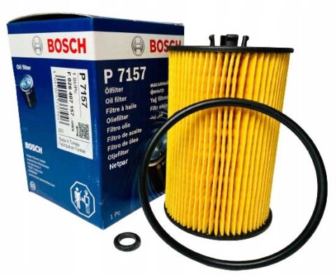Audi A5 2.0TDI 140-130-105 kw 2009-2018 Bosch Yağ Filtresi P7157 (CAG-CGL-CJC-CME-CMF-CNH-DET)