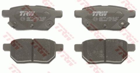 Toyota Yaris P9 (05-11) 1.0 VVTi 2005-2011 TRW Arka Balata