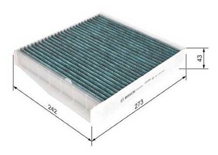 Volvo S80 2.4 D5 2001-2006 Bosch Karbonlu Alerjik Polen Filtresi