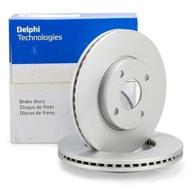Ford Fiesta 1.1	 2017-2019 Delphi Ön Disk 262mm 2 Adet