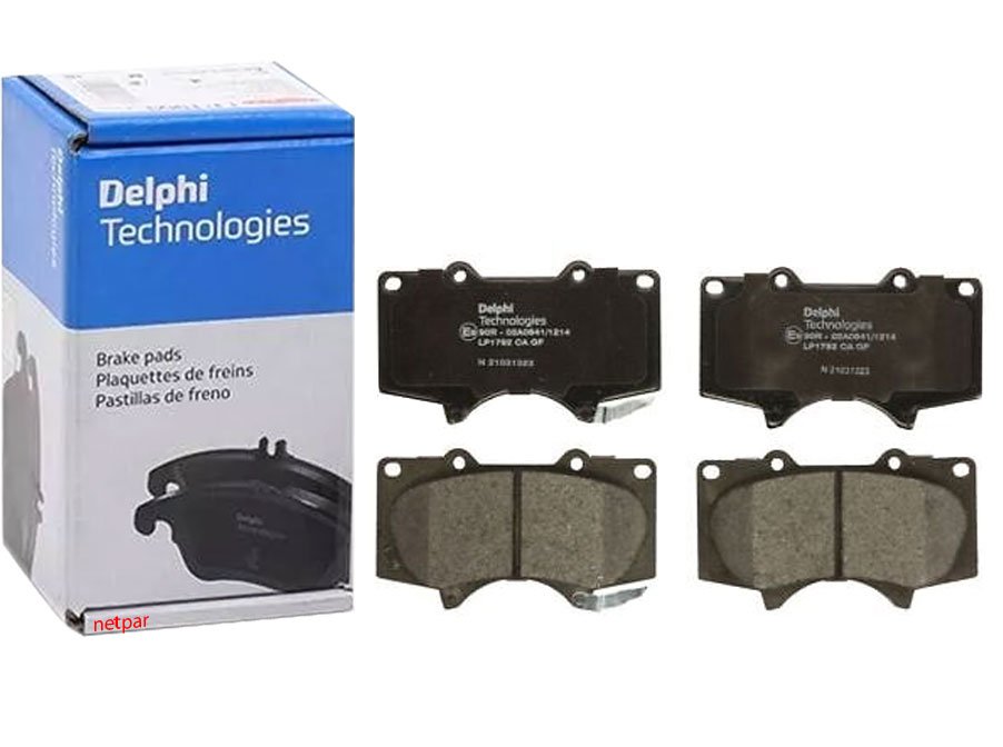 Toyota Land Cruiser 3.0D4D 2002-2017 Delphi Ön Balata NETPAR24026