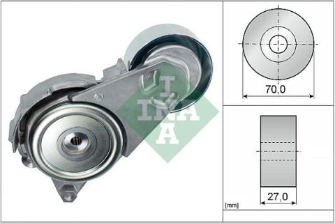 Toyota Corolla 1.4D4D 2007-2013 INA Alternatör Gergi Rulmanı (1ND)