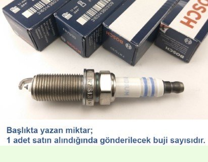 Mitsubishi Spacestar 1.2 2012-2022 Bosch İridyum Buji 3 Adet