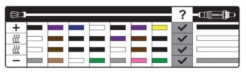 Toyota RAV4 2.0 1996-2012 Bosch Oksijen Sensörü Universal Tip LS602