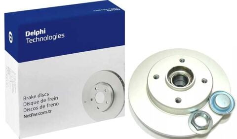 Citroen C3 1.2PureTech 2018-2024 Delphi Arka Disk Rulmanlı 2 Adet