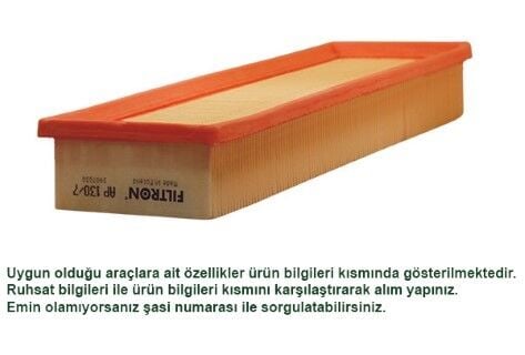 Citroen C2 1.4 65-55 kw 2003-2009 FILTRON Hava Filtresi NETPAR1307 (KFU-KFV)