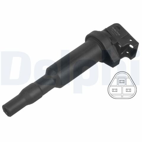 Citroen C4 1.6VTi 2010-2011 Delphi Ateşleme Bobini 12V (5FS)