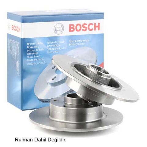 Renault Fluence 1.6 2009-2017 Bosch Arka Disk Rulmansız 2 Adet (H4M-K4M)