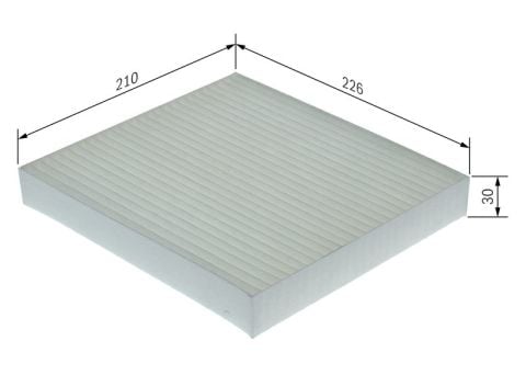 Hyundai Tucson 1.6CRDi 2021-2026 Bosch Polen Filtresi