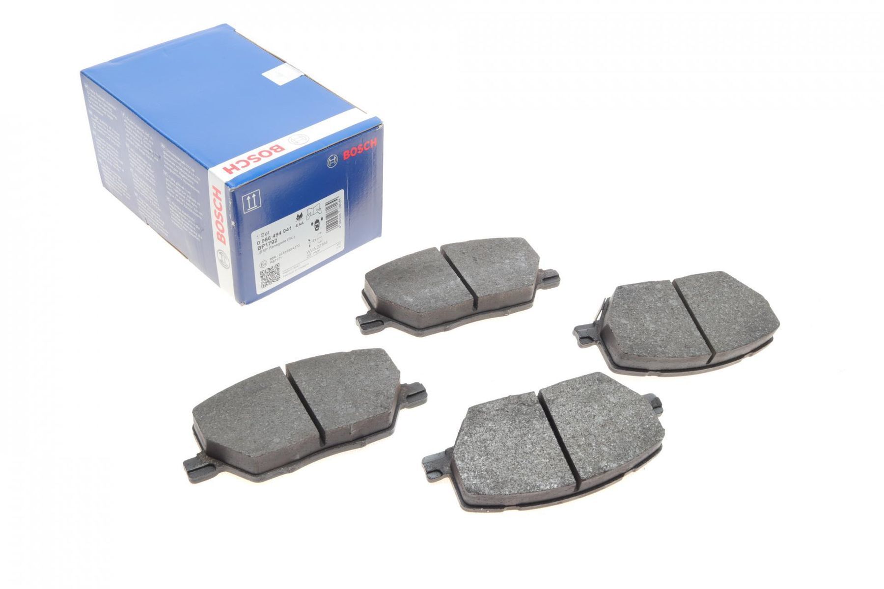 Alfa Romeo Tonale 1.6D 2022-2024 Bosch Ön Balata NETPAR22165