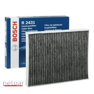Audi Q7 4.2TDI 2010-2015 Bosch Karbonlu Polen Filtresi NETPAR2431 (CCF)