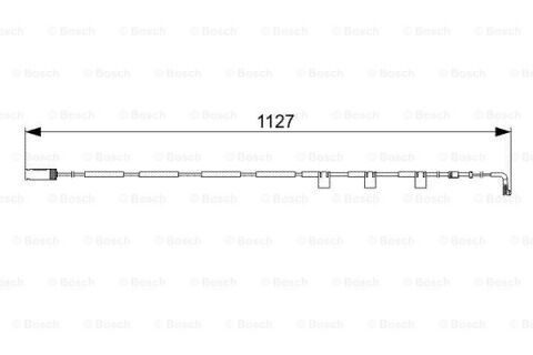 Mini Cooper R56 1.6 2006-2010 Bosch Arka Balata Fişi