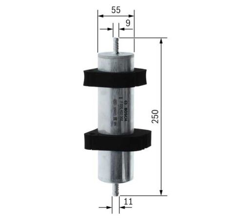 Audi Q7 4.2TDI 2010-2015 Bosch Mazot Filtresi NETPAR2068 (CCF)