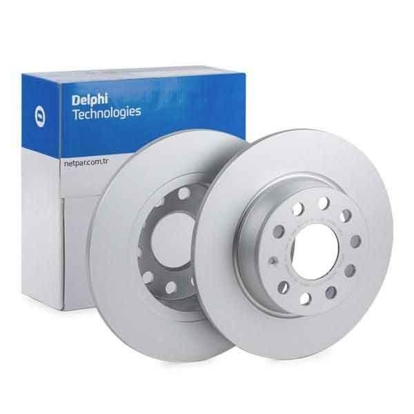 Skoda Superb 2.0TDI 2008-2015 Delphi Arka Disk 272mm 2 Adet (BMP-CFF)