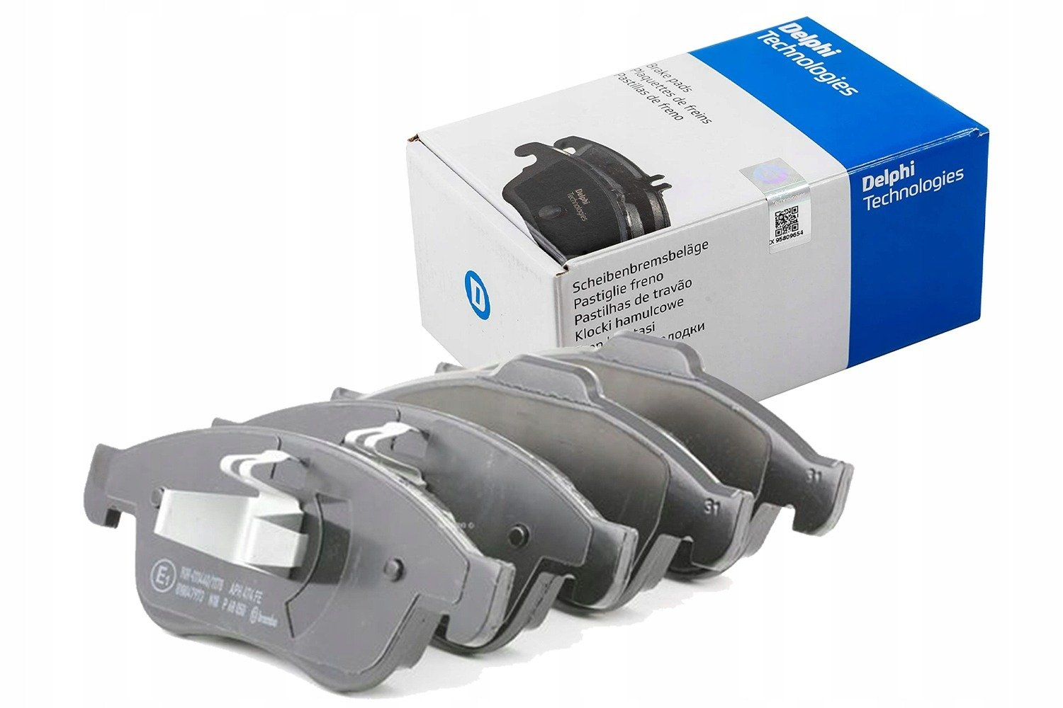 BMW 5 E39 530i 3.0 2000-2004 Delphi Ön Balata NETPAR21486