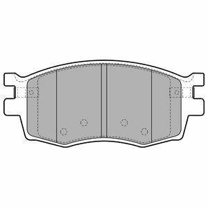 Hyundai Accent Era 1.5CRDi 2006-2012 Delphi Ön Balata NETPAR24317